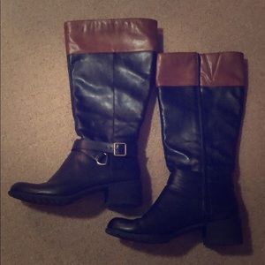 Style & Co :: vegan leather riding boots